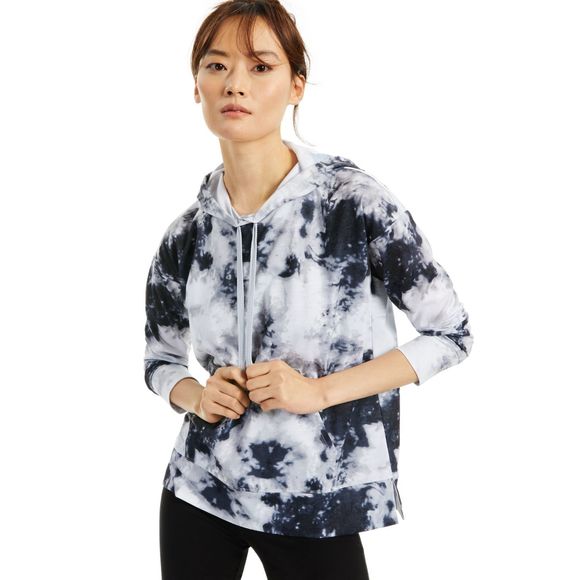 Ideology Womens Activewear Tie-Dyed Hoodie Size Large - Picture 2 of 4